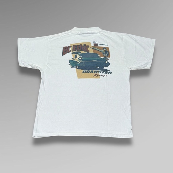 Vintage 90s BC Ethic Custom Roadster Kings Tee 🔧 - Picture 1 of 8